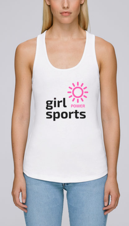 Débardeur bio femme Girl Power Sports