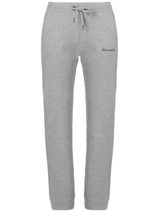 Pantalon de Jogging Femme coton bio - Gris chiné - Face