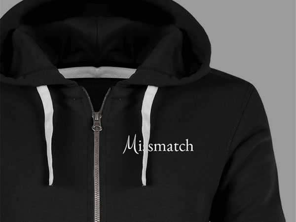 Veste de survêtement Missmatch noire